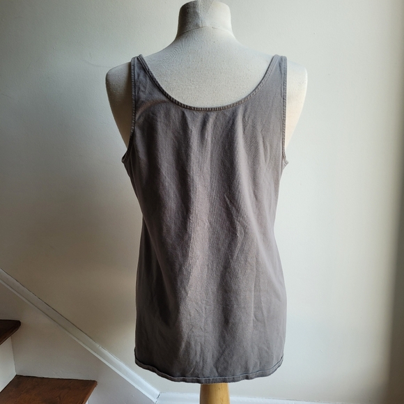 J JILL Long Perfect Tank Army Green XL - Picture 2 of 6